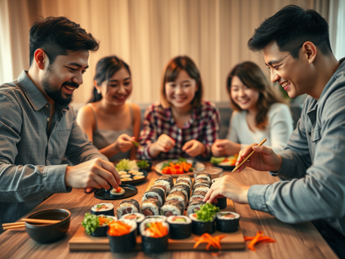 Roll Your Own Sushi: A Family Fun Night with Temaki Sushi!