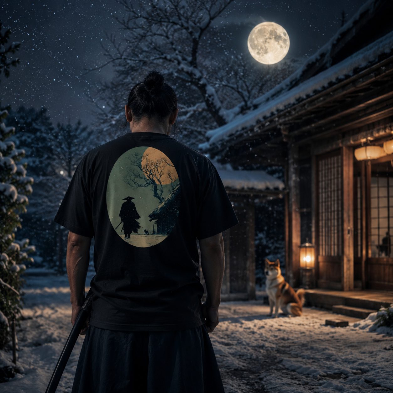 Yukimizuki: New Samurai Winter T-Shirt Drops